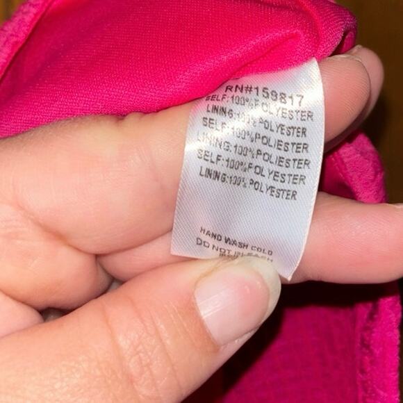 Altar’d State women’s pink twist puff sleeve cropped top shirt (size medium) - Picture 3 of 4